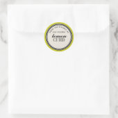 "Uit de keuken van" Circle Label Sjabloon (Tas)