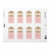 Uit de keuken van containerlabels etiket (Full Sheet)