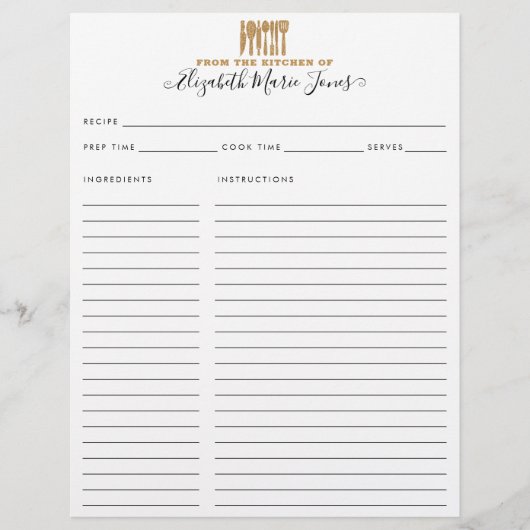 Uit de keuken van de goudglittervoorraad (Voorkant)