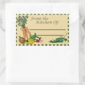 Uit de keuken van: Etiket ontvangen (Tas)