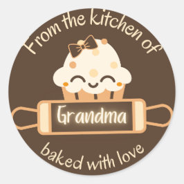 "Uit de keuken van Gramma" Sticker
