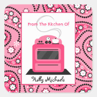 Uit de keuken van...Pink Paisley & Retro kachel