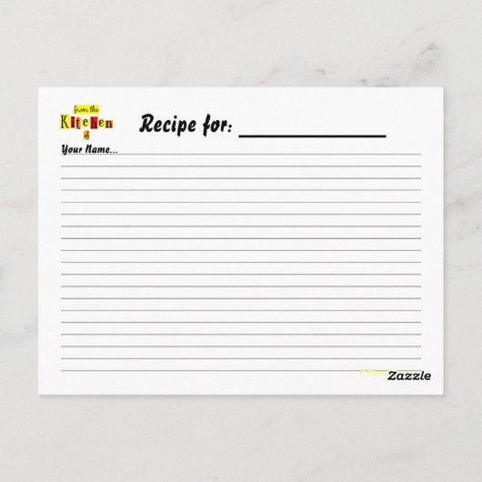 Uit de keuken van Retro Reds Recept Kaart (Achterkant)