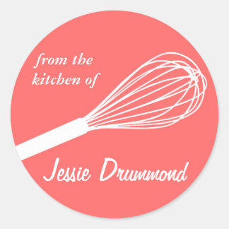 "Uit de keuken van" stickers