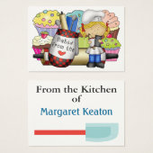 Uit de Keukengeschenkbehuizingen van SRF Visitekaartje (Voorkant /achterkant)