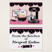 Uit de Keukengeschenkbehuizingen van SRF Visitekaartjes (Voorkant /achterkant)