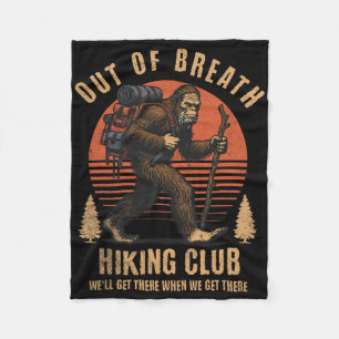 Uit de lucht wandelen Society Club Funny Outdoor W Fleece Deken