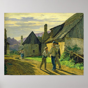 Uit de oorlog komen, 1859 poster