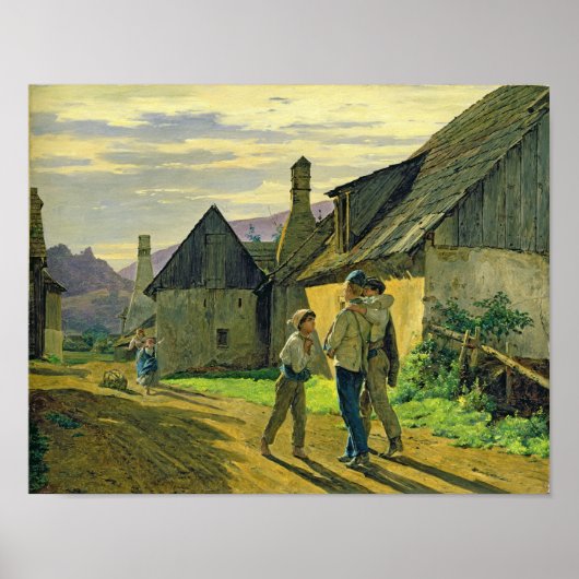 Uit de oorlog komen, 1859 poster (Voorkant)