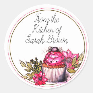 Uit de stickerkeuken ronde sticker