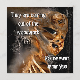 Uit de Uitnodiging van de Partij van de Halloween 