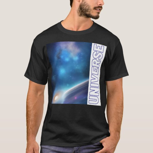 Uit de wereld - Universe Graphics 14 T-shirt (Voorkant)