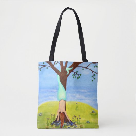 Uit de zeemeerminkunst draagtas (Voorkant)