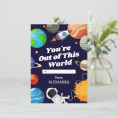 Uit deze Kinder Kaart van Valentijnsdag in de were (Staand voorkant)