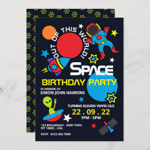 Uit deze wereld! kaart