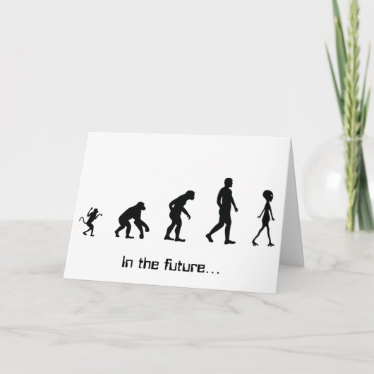 Uit deze wereld! kaart (Voorkant)