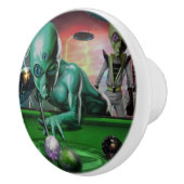 Uit deze wereld keramische knop (Rechts)