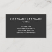 Uit deze wereld Moderne Melkweg Visitekaartje (Achterkant)