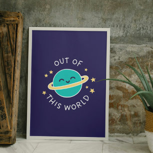 Uit deze wereld poster