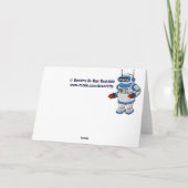 Uit deze wereld verjaardag kaart (Achterkant)