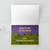 Uit deze wereld verjaardag kaart (Binnen)