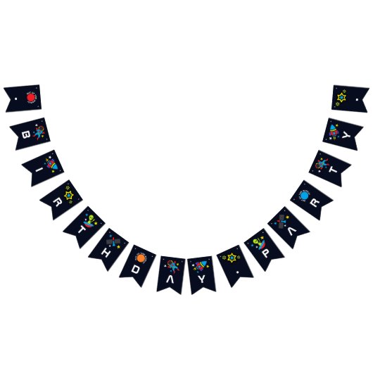 Uit deze wereld! vlaggetjes (Alle)