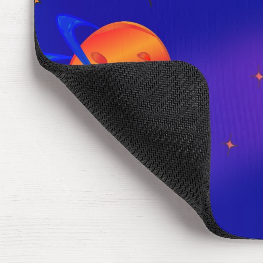 Uit deze World Space Mousepad Muismat (Hoek)