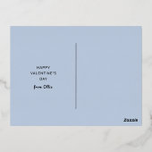 Uit deze World UAP Valentijn Folie Feestdagen Briefkaart (Achterkant)