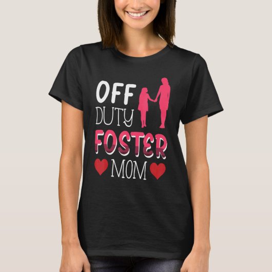 Uit dienst Foster Moeder 2 T-shirt (Voorkant)