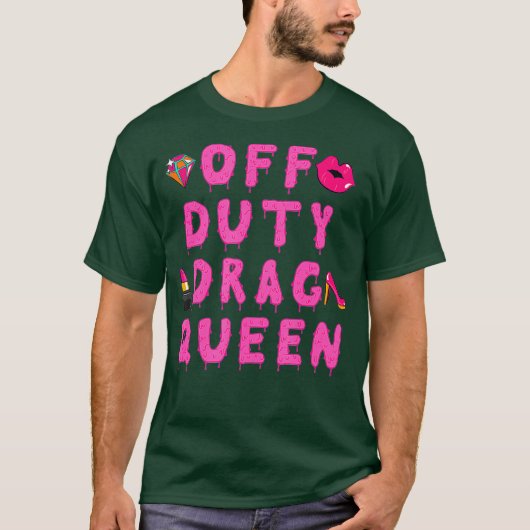 Uit dienst slepen Queen T Shirt (Voorkant)