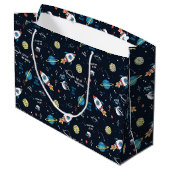 Uit dit World Space Pattern Groot Cadeauzakje (Achterkant Gekanteld)