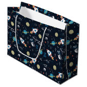 Uit dit World Space Pattern Groot Cadeauzakje (Voorkant Gekanteld)