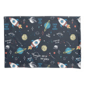 Uit dit World Space Pattern Kussensloop (Voorkant)