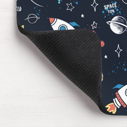 Uit dit World Space Pattern Muismat (Hoek)