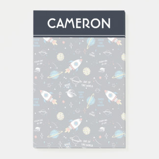 Uit dit World Space Pattern Post-it® Notes