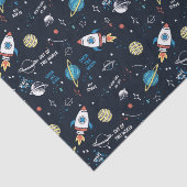 Uit dit World Space Pattern Tissuepapier (Detail)