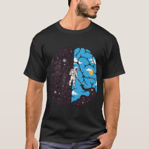 Uit elkaar plaatsen t-shirt
