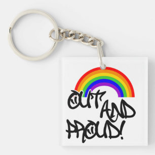 Uit en Proud Sleutelhanger