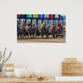 uit en weer aan de gang poster (Keuken)