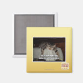 Uit gebrek aan belangstelling magneet (Voorkant / Achterkant)