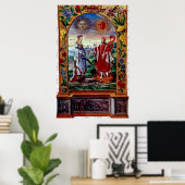 Uit het boek van de zon van Alchemy 2 Poster (Thuiskantoor)