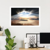 Uit het donker poster (Thuiskantoor)