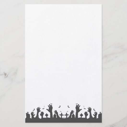 Uit het Graf Halloween Briefpapier (Voorkant)