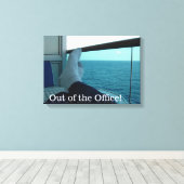 Uit het Kantoor Canvas (Insitu (Houten vloer))