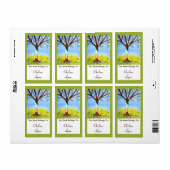 "Uit het water" Zeemeermin Art Book Label (Full Sheet)