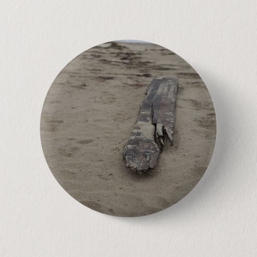 Uit het Zee Ronde Button 5,7 Cm (Voorkant)