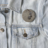 Uit het Zee Ronde Button 5,7 Cm (In situ)
