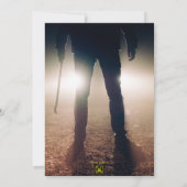 Uit je Scream Halloween Party Uitnodiging (Achterkant)