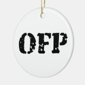 UIT KERAMISCH ORNAMENT (Links)