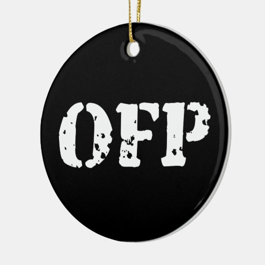 UIT KERAMISCH ORNAMENT (Links)